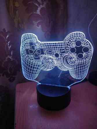 Джойстик Sony Playstation работает от батареек или от сети 8 цветов Бишкек