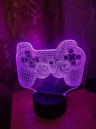 Джойстик Sony Playstation работает от батареек или от сети 8 цветов Бишкек