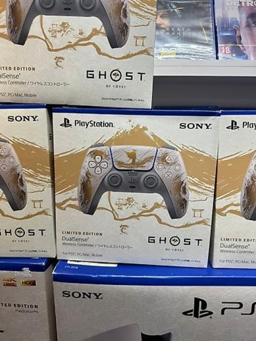PlayStation 5 Limited Edition — Ghost of Yotei +игра Цыфровом формате Бишкек - изображение 3