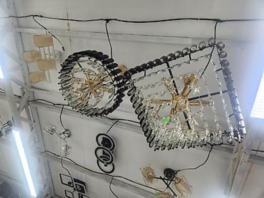 Кристаллические люстры с подвесами - Тип: потолочные люстры на Бишкек - изображение 3