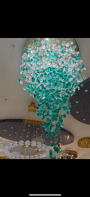 Продаю новые дизайнерские люстры. В наличии 2 шт. Покупали для себя Бишкек - изображение 2