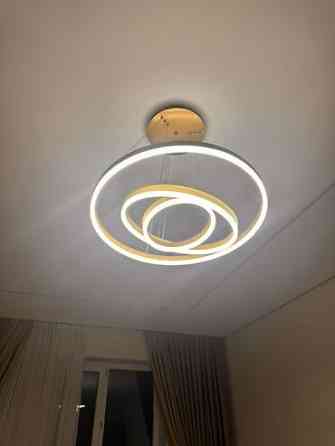 Потолочные светильники (2 модели) 1) Хрустальная люстра-плафон - Бишкек