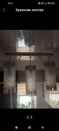 В городе Талас продается люстра, б/у. В стиле хай-тек. смотрится очень Бишкек