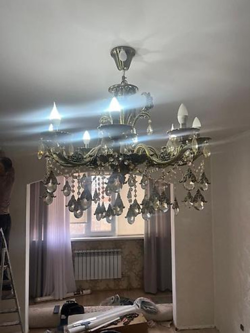 Продаётся люстра. Красивая классическая люстра с хрустальными Bishkek - photo 5