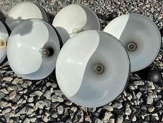 Подвесные светильники, 7 шт б/у - Тип: купольные подвесы Подходят для Бишкек