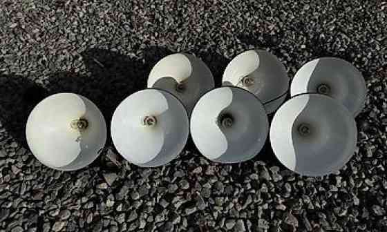 Подвесные светильники, 7 шт б/у - Тип: купольные подвесы Подходят для Бишкек