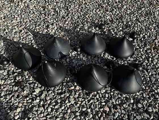 Подвесные светильники, 7 шт б/у - Тип: купольные подвесы Подходят для Бишкек