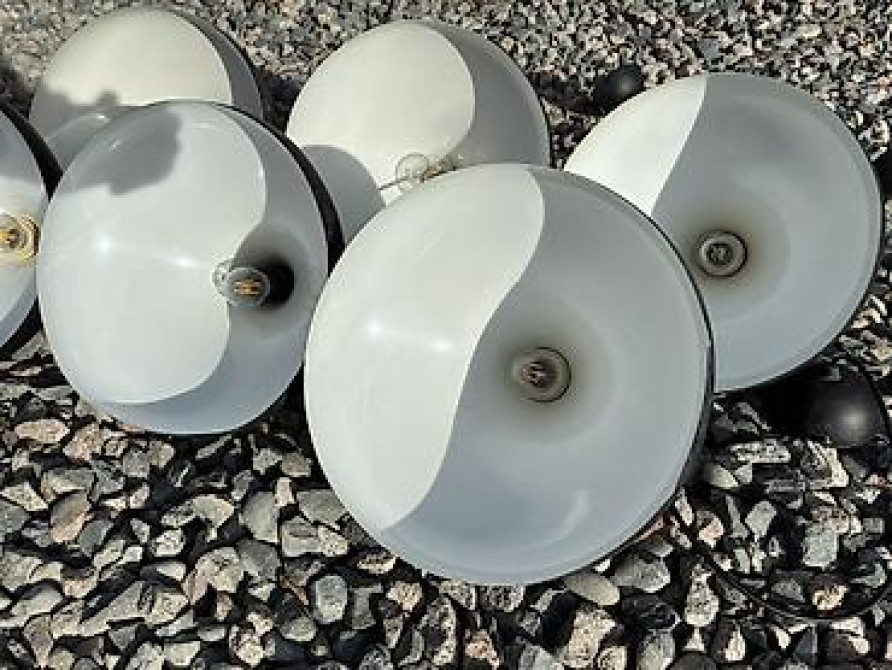 Подвесные светильники, 7 шт б/у - Тип: купольные подвесы Подходят для Bishkek - photo 6