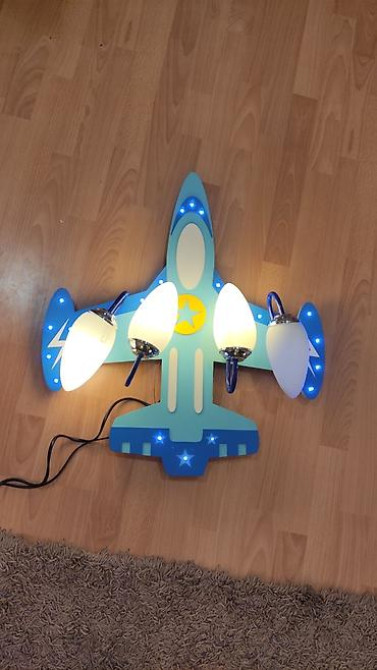 Классная люстра в детскую Все работает, без лампочек В отличном Бишкек - изображение 6