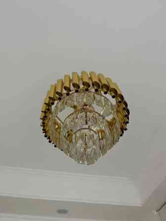 (3+4) Три потолочные Люстры (одна овальная) и 4 настенных светильника Бишкек