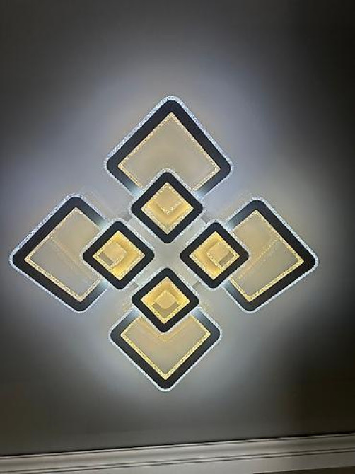 Продам две одинаковые лэд люстры. К ним же два пульта. Покупали обе Bishkek - photo 1