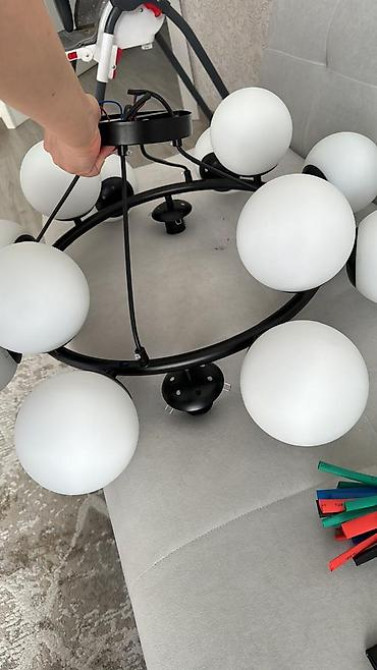 Потолочная люстра в современном стиле Новая, в коробке. Покупали за Bishkek - photo 2