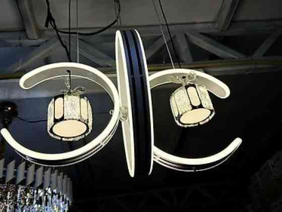 Подвесная светодиодная люстра современного дизайна - Конструкция Бишкек