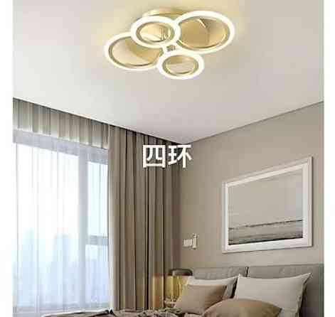 Потолочный светильник LED «Четыре кольца» - Дизайн: минималистичные Бишкек