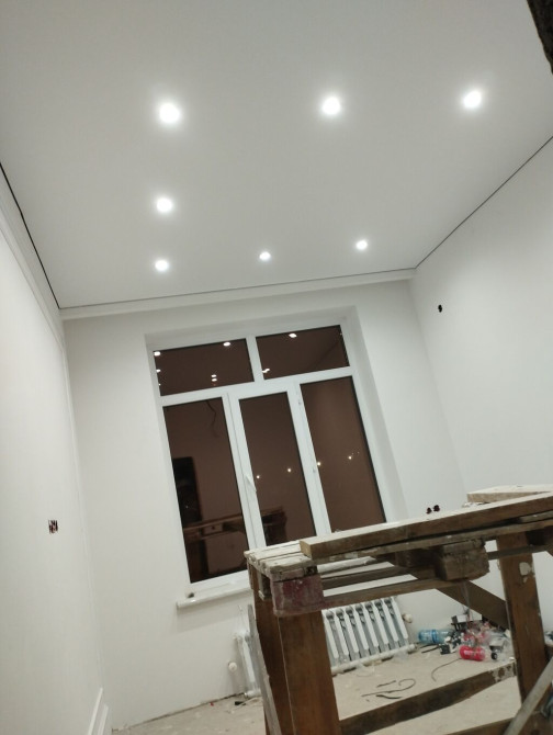 Натяжные потолки Глянцевые Матовые 3 д Паталки Предлагаем установку Бишкек - изображение 1