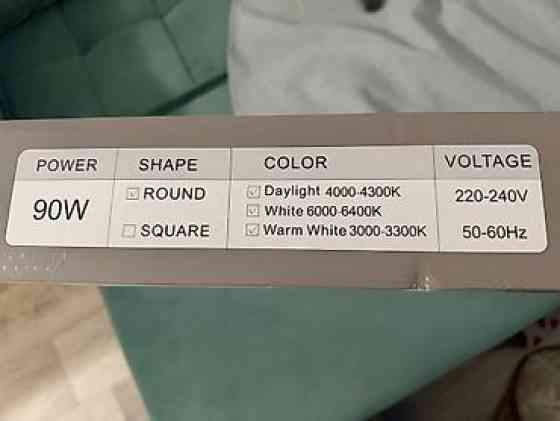 Потолочный светодиодный светильник FAN F560 - Тип: LED потолочный Бишкек