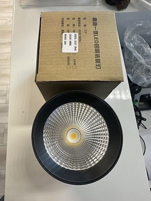 Накладной светодиодный светильник (цилиндрический, COB) - Тип Бишкек - сүрөт 1