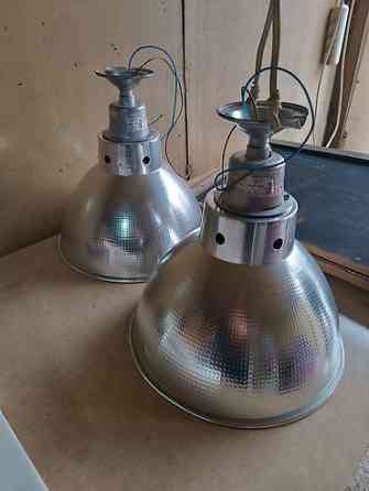 Промышленные подвесные светильники с алюминиевым отражателем. Цена за Бишкек