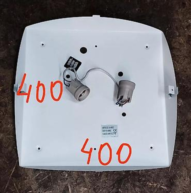 СВЕТИЛЬНИКИ в, наличии 2 шт 400 мм × 400 мм × 65 мм цена 1 шт Бишкек - изображение 3