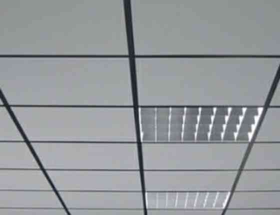 Подвесной потолок типа “Армстронг” с встраиваемыми офисными Bishkek