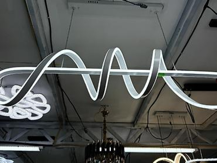 Подвесной светильник LED в современном стиле - Дизайн: волнообразная Бишкек - сүрөт 1