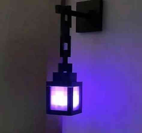 Лампа на стену из Майнкрафта очень атмосферная и красивая разные Bishkek