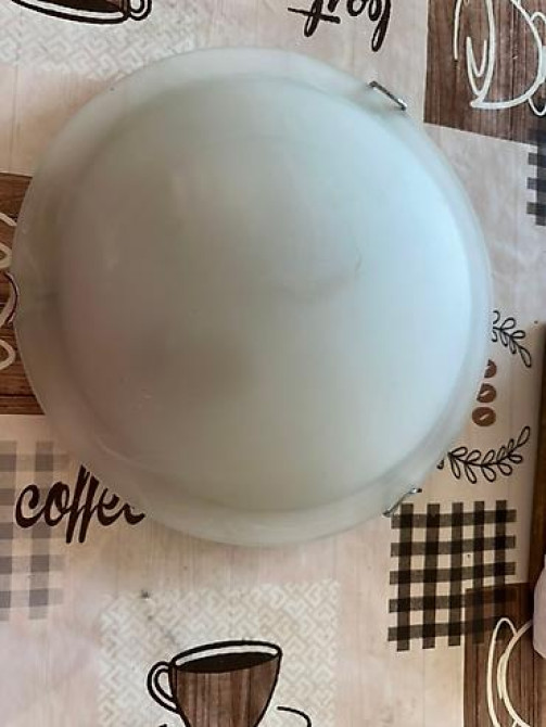 Потолочный светильник с круглым плафоном из матового стекла Бишкек - изображение 3