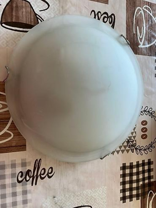 Потолочный светильник с круглым плафоном из матового стекла Бишкек - изображение 2