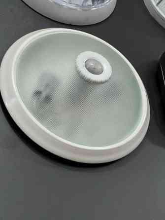 Круглый потолочный/настенный светильник с датчиком движения. - Тип Bishkek