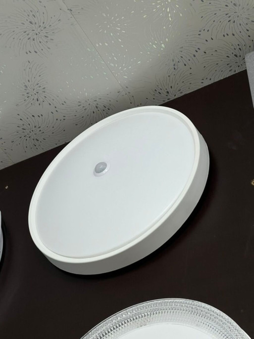 Круглый светильник с датчиком движения - Тип: потолочный/настенный Бишкек - изображение 1