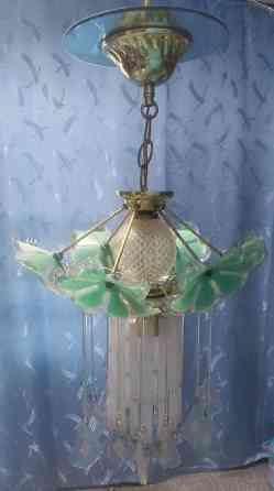 Продаю б/у два небольших потолочных светильника,оба исправны и целые Бишкек