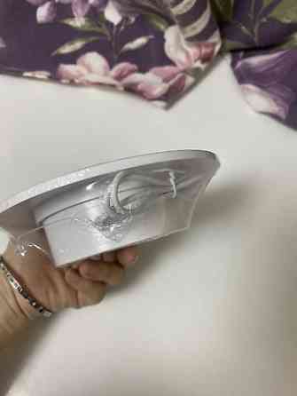 Круглая светодиодная потолочная панель (накладная/встраиваемая). - Бишкек