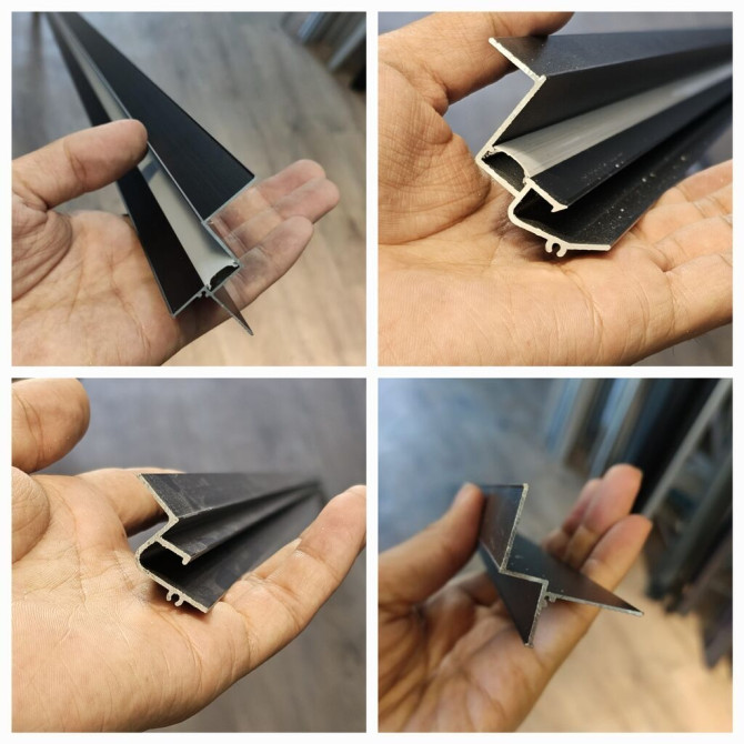 Теневой профиль Для Гипсокартона и Натяжного потолка. С подсветкой и Бишкек - изображение 1