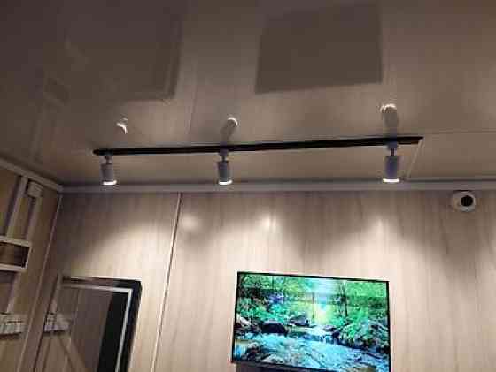 Светильники трековые LED, белые - Комплект: алюминиевый трек (шина) и Бишкек