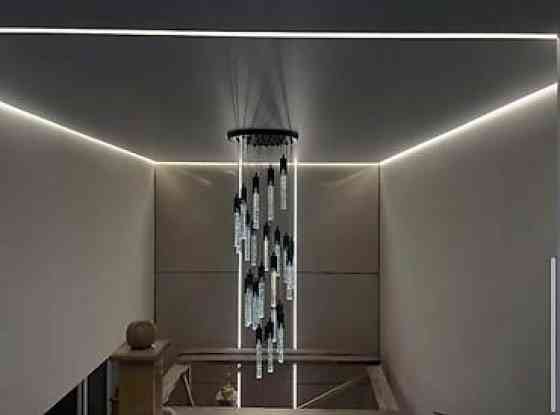 Трековая система освещения с черным корпусом, предназначенная для Бишкек