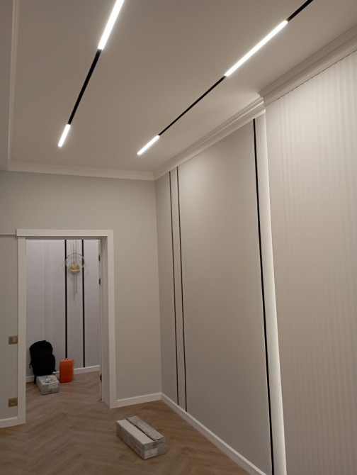 Ремонт под ключь Установка трек диод софиты бра люстры.Работа по Bishkek - photo 1