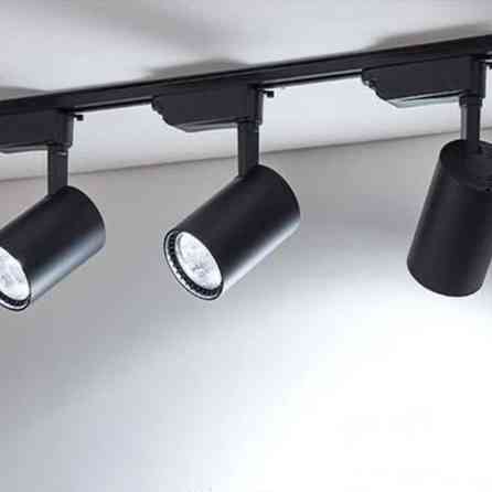 Трековый светильник с цилиндрическими поворотными спотами - Тип Бишкек