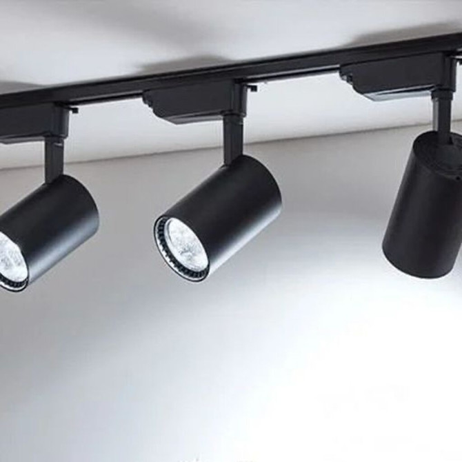 Трековый светильник с цилиндрическими поворотными спотами - Тип Bishkek - photo 1