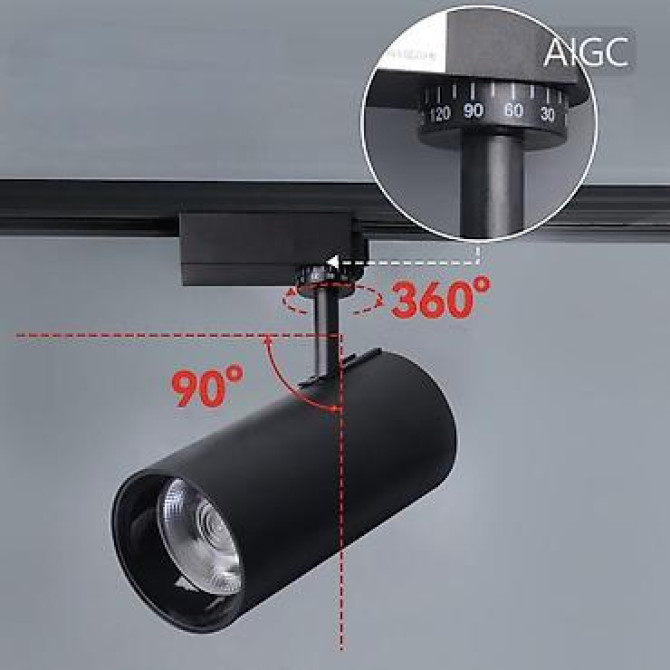 Трековый светильник цилиндрический GM3062 - Мощность: 30 Вт - Bishkek - photo 1