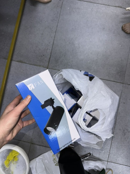 Трековый светильник FAN (направленный спот) - Тип: светодиодный Бишкек - сүрөт 1