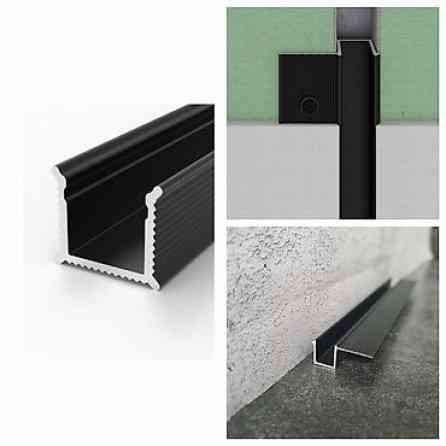 Теневой разделительный профиль. Предназначен для декоративного Бишкек