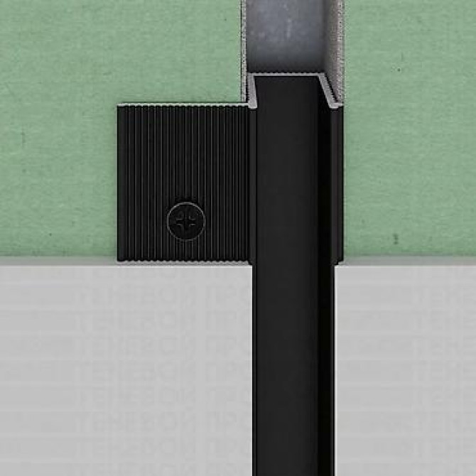 Теневой разделительный профиль. Предназначен для декоративного Bishkek - photo 2