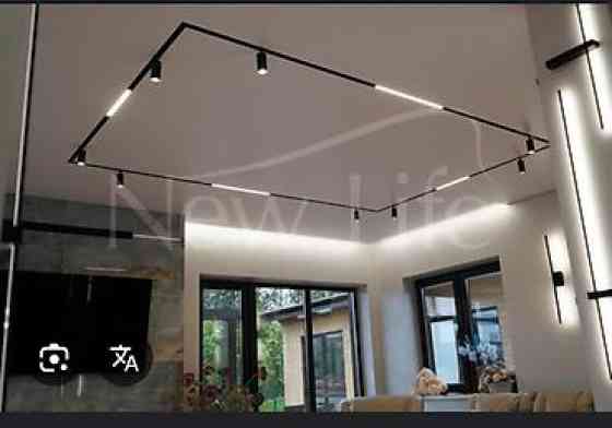 Потолочная трековая система освещения с возможностью регулировки Бишкек