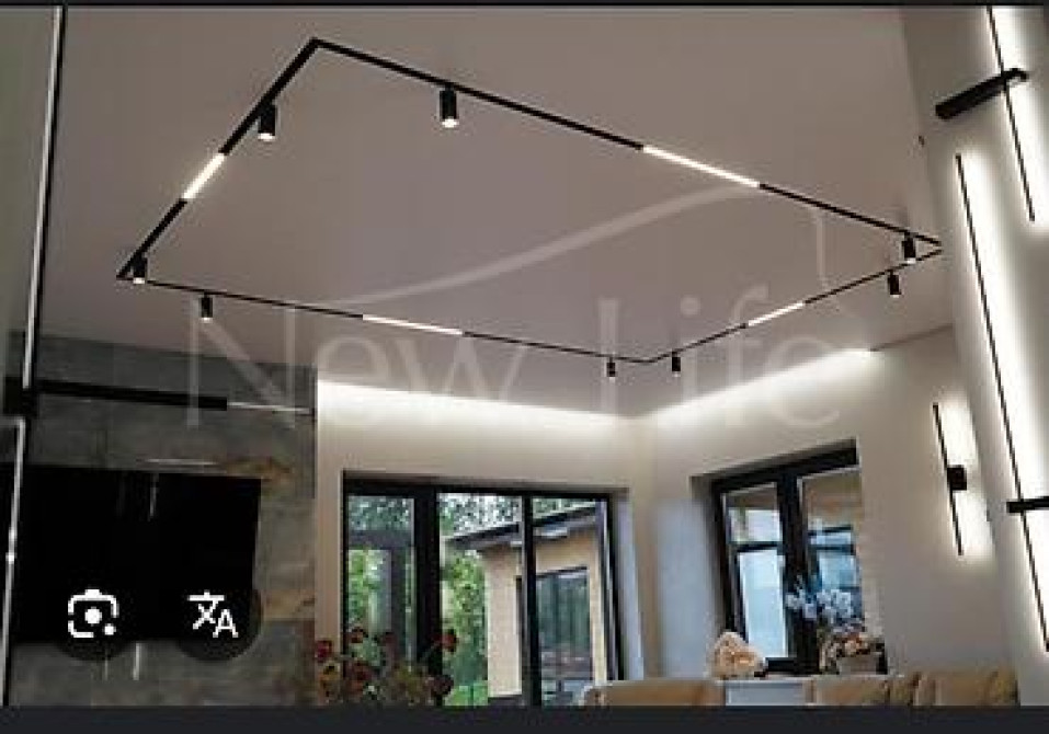 Потолочная трековая система освещения с возможностью регулировки Бишкек - сүрөт 2