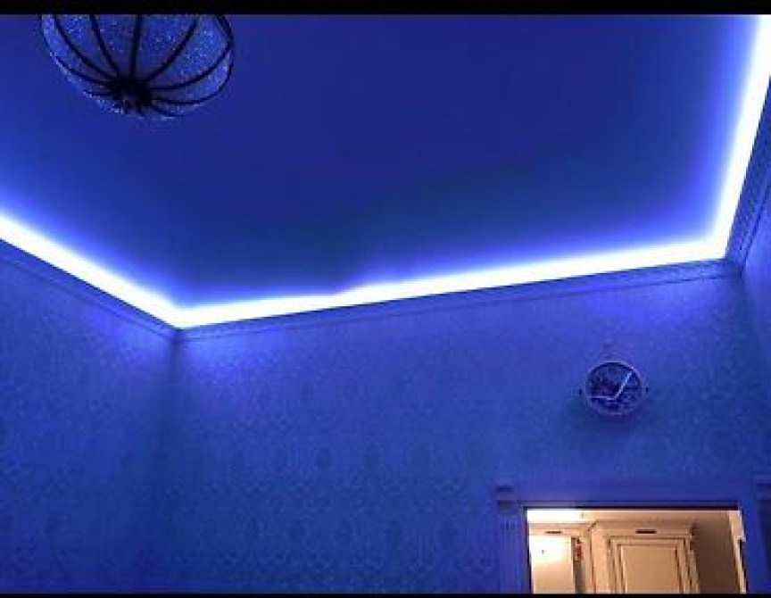 Линейное и контурное светодиодное в освещение для натяжных потолков Бишкек - изображение 3