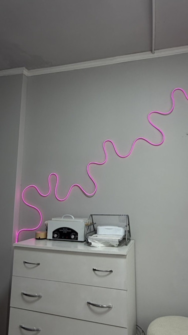 Гибкая неоновая LED‑лента розового свечения, длина 5 м - Тип: гибкий Бишкек - изображение 1