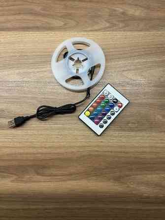 Светодиодная RGB‑лента с пультом ДУ - Тип: гибкая светодиодная лента Бишкек