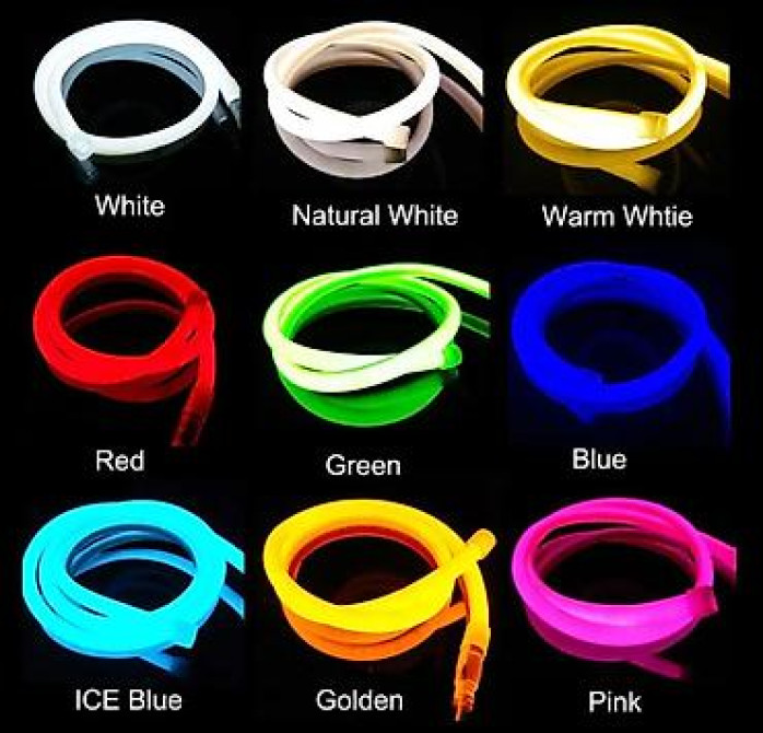 Светодиодные круглые неоновые ленты 220V Светодиодный гибкий неон - Бишкек - изображение 2