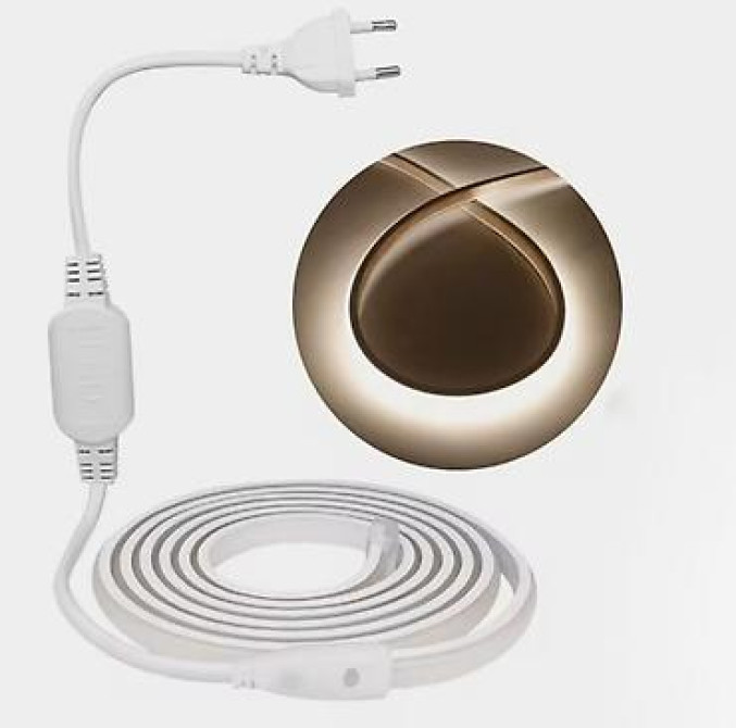 Полукруглая неоновая лента ???? Светится с закруглённой стороны. ⚡ Бишкек - изображение 1