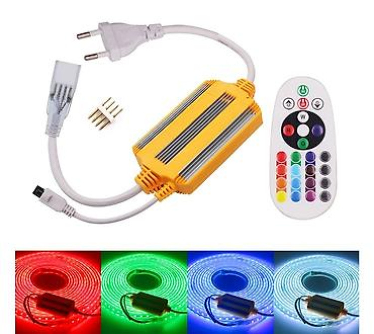 Светодиодный контроллер 16 видов цветного контроллера RGB 1 Бишкек - изображение 2